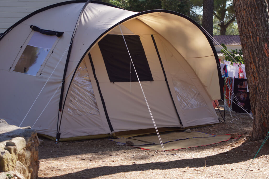 Camping tente var Saint Cyr sur Mer Bandol Cassis