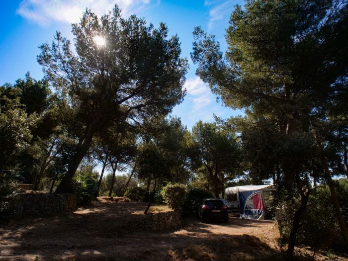Emplacement tente 6 personnes à Saint Cyr sur Mer