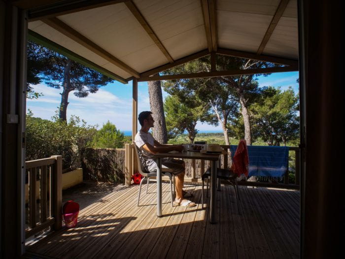 Emplacement tente 6 personnes à Saint Cyr sur Mer